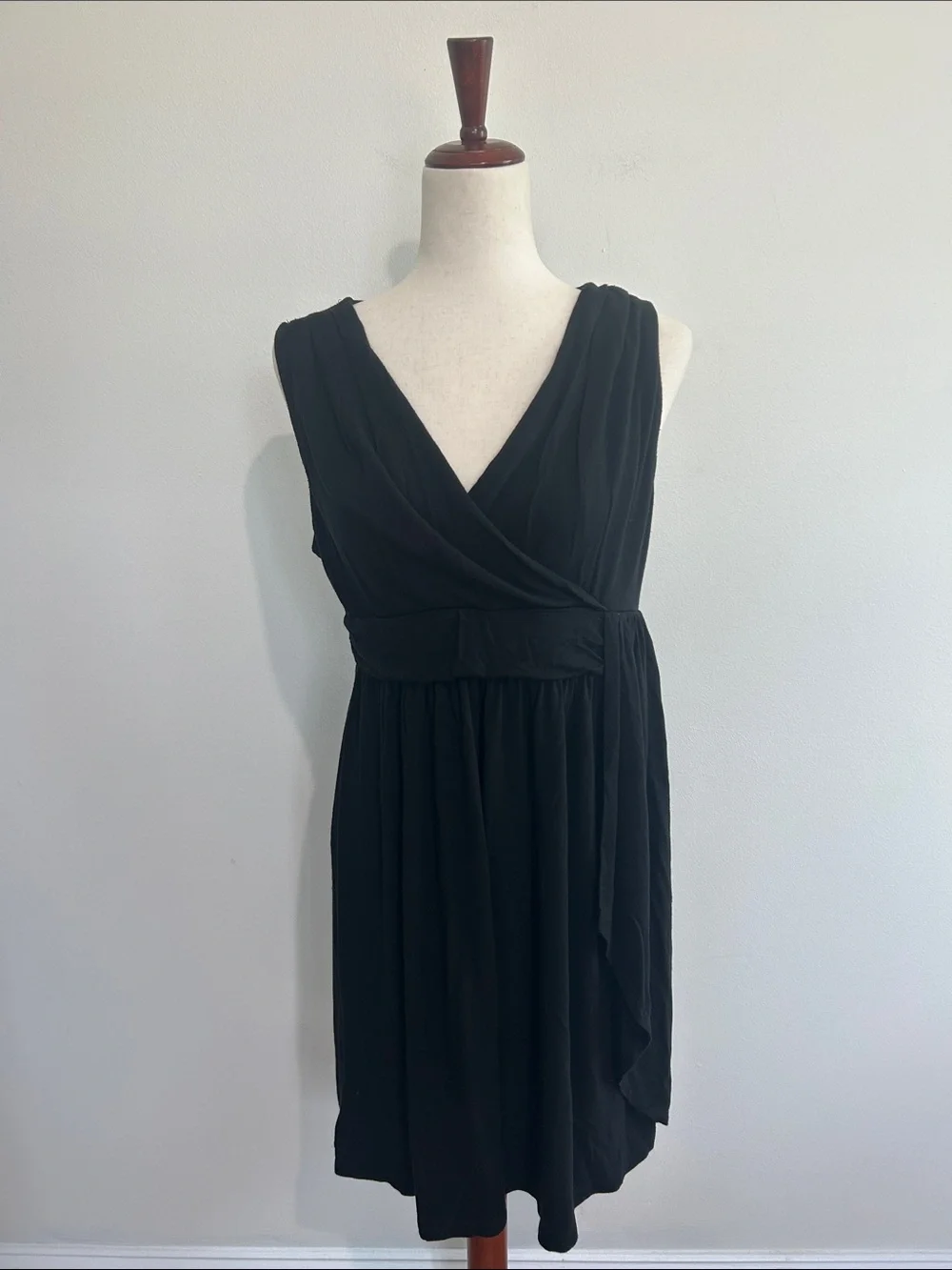 Soma Black Sleeveless Nightgown Size Large